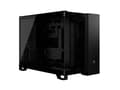 Miniatyrbild 3 av 5: CORSAIR 2500D AIRFLOW - Mid tower - micro ATX - genomskinlig sidopanel (härdat glas) - ingen strömförsörjning (ATX) - svart - USB/ljud