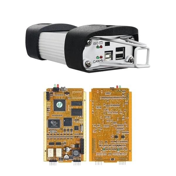 Renault Can Clip V216 OBD2 -autoskanneri, kultainen PCB, autojen diagnostiikkatyökalu, Full Chip AN2131QC