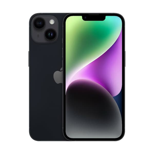 Apple IPHONE 14 Svart A15 6,1 256 GB - Senaste modellen med kraftfull A15-chip. Stort lagringsutrymme på 256 GB för alla dina behov.