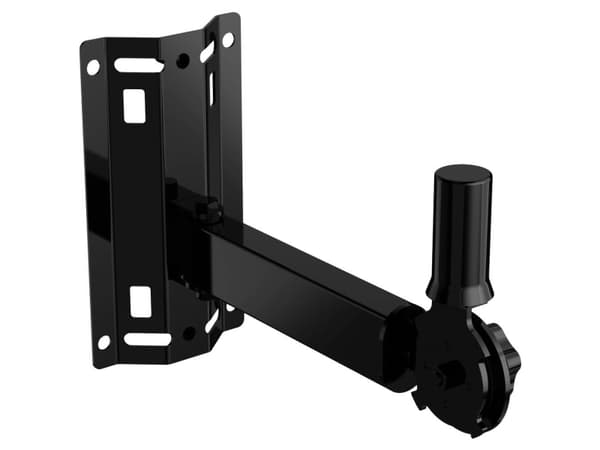 Electro-Voice BRKT-POLE-L, Vägg, 34,1 kg, Stål, Svart, Vägg, 25 cm