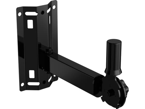Electro-Voice BRKT-POLE-L, Vägg, 34,1 kg, Stål, Svart, Vägg, 25 cm