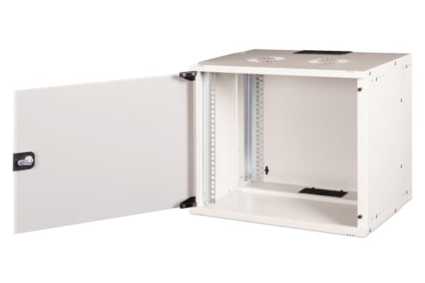 Digitus SOHO PRO Series - Rack skåp - väggmontering - RAL 7035, ljusgrå - 9U - 19"