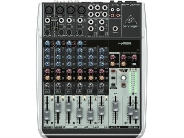 Behringer Q1204USB, 12 kanaler