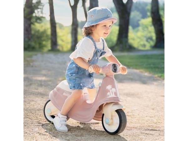 Smoby Toys potkutteluskootteri, ride-on, vaaleanpunaninen