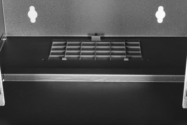 Digitus SOHO PRO Series - Rack skåp - väggmontering - RAL 9005, svart - 12U - 10"