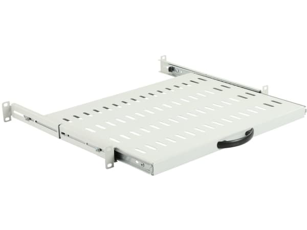 Lanview by Logon - Rack sliding shelf - vit - 1U - 19"