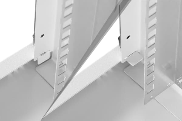 Digitus SOHO PRO Series - Rack skåp - väggmontering - RAL 7035, ljusgrå - 12U - 10"