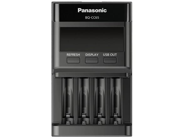 Panasonic eneloop BQ-CC65E - Akkulaturi - 4 x akkulaturi - 1 A (USB)