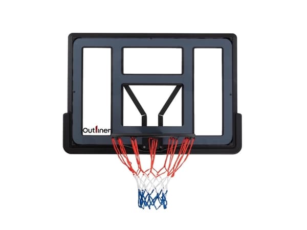 Koripallon taustalauta Outliner S007 korirenkaalla 45 cm 110x75cm