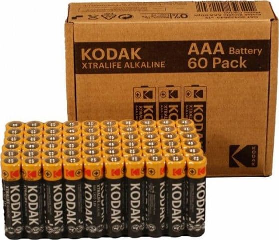 Orno Baterie Kodak XTRALIFE Alkaline AAA LR03, 60szt.