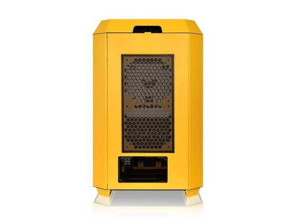Thermaltake The Tower 300 - Mikrotårn - mini ITX / micro ATX - sidepanel med vindu (herdet glass) - ingen strømforsyning - bumblebee - USB/lyd