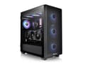 Miniatyrbild 3 av 5: Thermaltake S Series S250 TG ARGB - Mid tower - utökad ATX - genomskinlig sidopanel (härdat glas) - ingen strömförsörjning (ATX) - svart - USB/ljud