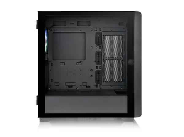 Thermaltake S Series S250 TG ARGB - Mid tower - utökad ATX - genomskinlig sidopanel (härdat glas) - ingen strömförsörjning (ATX) - svart - USB/ljud