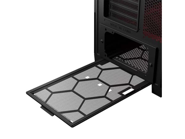 Modecom VOLCANO EXPANSE S ARGB BLACK -musta tietokonekotelo