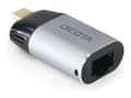 Miniatyrbild 1 av 5: DICOTA - Nätverksadapter - USB-C / Thunderbolt 3 - Gigabit Ethernet x 1 - silver