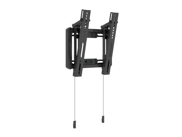 Multibrackets M Universal Wallmount Tilt - Monteringskomponent (väggfäste) - liten - för LCD/LED-display - stål - svart - skärmstorlek: 24"-55"