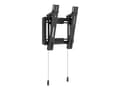 Miniatyrbild 1 av 5: Multibrackets M Universal Wallmount Tilt - Monteringskomponent (väggfäste) - liten - för LCD/LED-display - stål - svart - skärmstorlek: 24"-55"