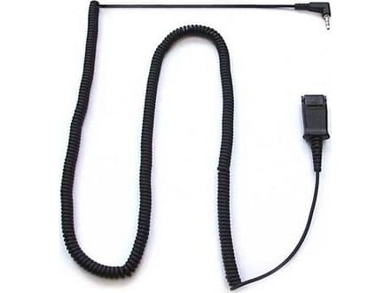 Poly - Headset-kabel - minijack till Snabburkoppling - 3 m - för HP IP Touch 4008, IP Touch 4018, IP Touch 4038, IP Touch 4068