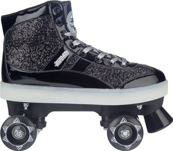 Nijdam Wrotki Flashing Glitter and Glamour svart r. 37-38 (28367)