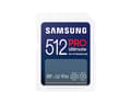 Miniatyrbild 2 av 5: Samsung PRO Ultimate MB-SY512SB - Flash-minneskort - 512 GB - Video Class V30 / UHS-I U3 - SDXC UHS-I - vit