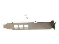 CoreParts - Videokortbøyle - low profile - rustfritt stål - for NVIDIA Quadro P400