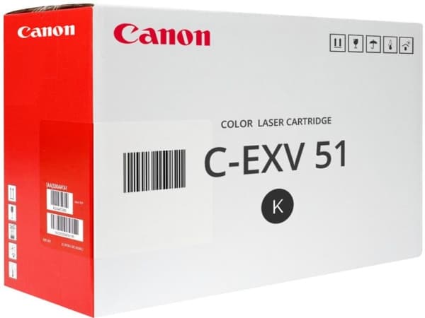 Canon C-EXV 51, 69000 sider, Sort, 1 stykker