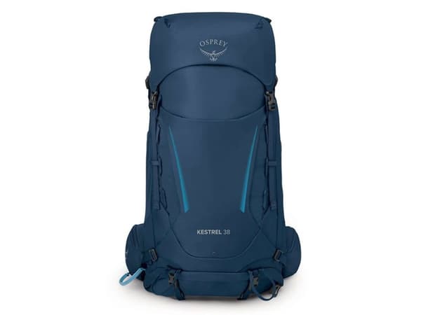 Trekkingrygsæk til mænd Osprey Kestrel 38 marineblå L/XL