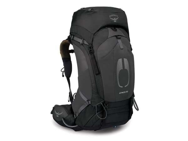 Trekkingrygsæk til mænd Osprey Atmos AG 50 Black L/XL
