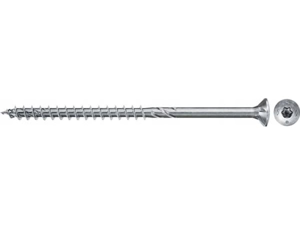Fischer Power-Fast II 670384 Spånskivskruvar 5 mm 90 mm T-profil Stål Galvaniserad 100 st