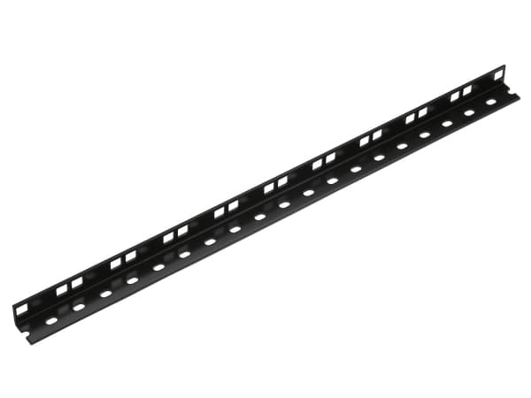 König & Meyer 28410, Rackskinne, Sort, Stål, 10U, 48,3 cm (19"), 218 g