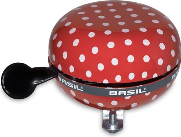 Basil Polkadot, Ringeklokke, Rød, Hvit