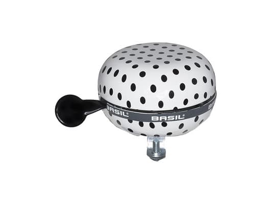 Basil Polkadot, Ringeklokke, Svart, Hvit