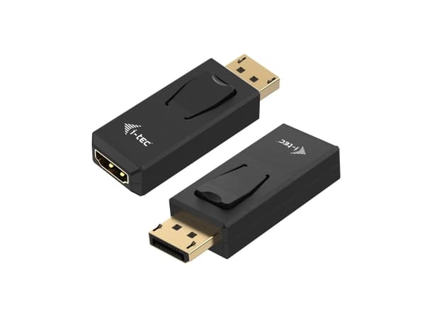 i-Tec - Videokort - DisplayPort hane till HDMI hona
