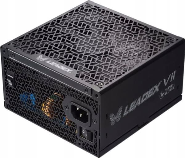 Super Flower Computer Leadex VII XG 80 PLUS Gold ATX 3.0 PCIe 5.0 - 850 Watt - ATX - 80 PLUS Gold - Puolipassiivinen 80-Plus-Gold virtalähde - 850 Wa