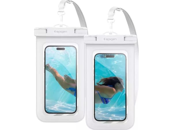 Spigen Aqua Shield A601, Vattensportaktivitet, Smartphone, Blå, Termoplastisk polyuretan (TPU), 30 m, IPX8