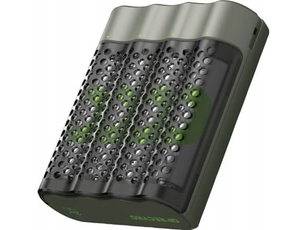 GP Batteries ReCyko+ M452, Nickel-metallhydrid (NiMH), AA, 4 styck, Batterier medföljer
