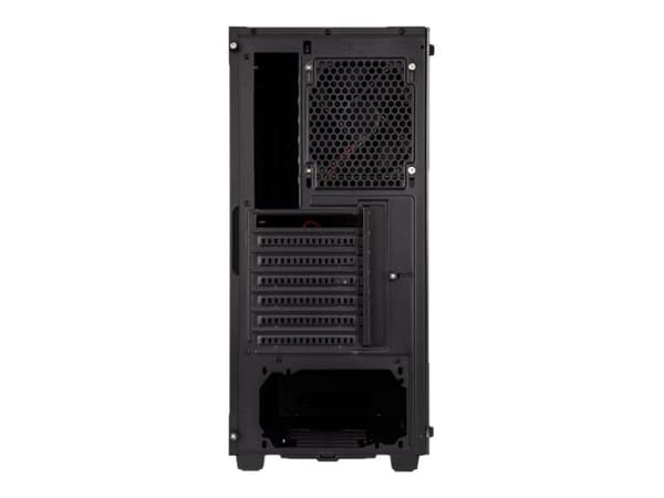 Kolink Stronghold - Tower - utökad ATX - genomskinlig sidopanel (härdat glas) - ingen strömförsörjning (ATX) - svart - USB/ljud
