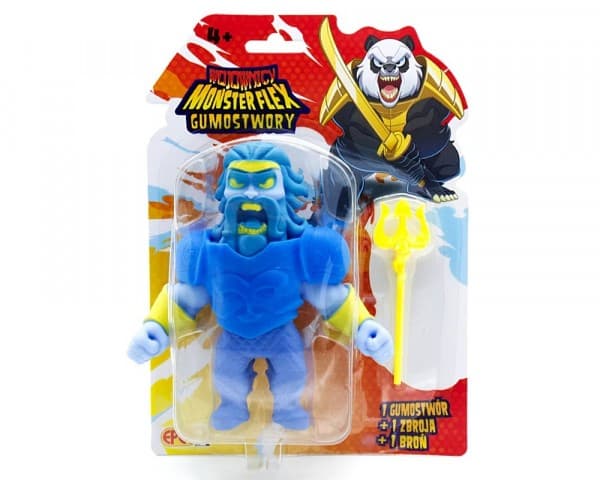 Gumostory Warriors Neptune-figur med en trefork
