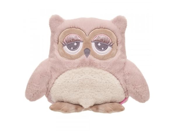 Maskotka Sowa Abby 23 cm ró¿owo-Cremeowa