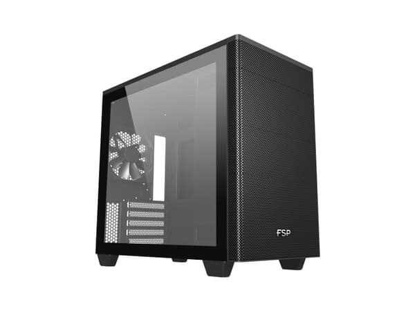 FSP - SFF - ingen strömförsörjning - svart - USB/ljud