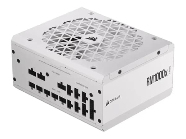 CORSAIR RMx Series RM1000X SHIFT - Strømforsyning (intern) - ATX12V 3.0/ EPS12V 2.92 - 80 PLUS Gold - AC 100-240 V - 1000 watt - hvit