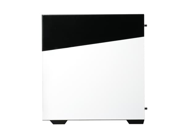 Enermax ENERMAXK8 - Tower - ATX - sidepanel med vindu (herdet glass) - ingen strømforsyning (ATX) - snøhvitt, svart - USB/lyd
