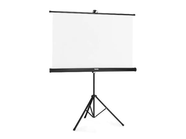 Hama 00021575, Manuell, 125 cm, 125 cm, 1:1, Vit