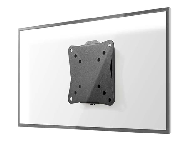 Nedis TVWM1010BK - Brakett - for TV - stål - svart - skjermstørrelse: 13"-27" - veggmonterbar Sort