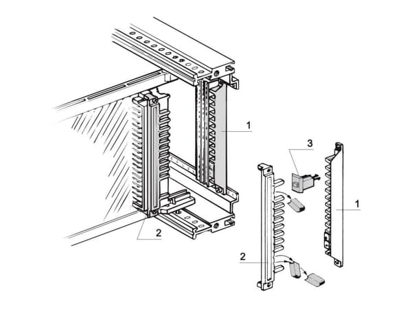 Schroff 60800122 #####Kodestrimler 1 stk