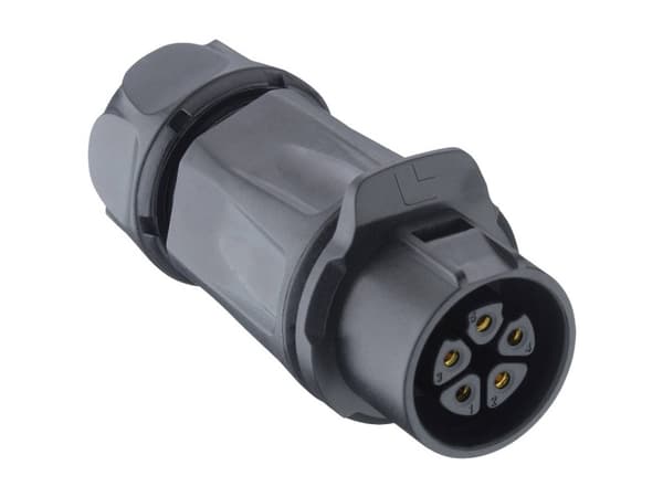 Lutronic 2640 09 T12CB A Cirkulär kontakt Anslutning, rak 10 st