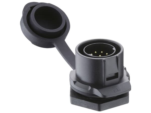 Lutronic 2630 02 T22CB100 Rundstikforbinder Stik, lige 1 stk
