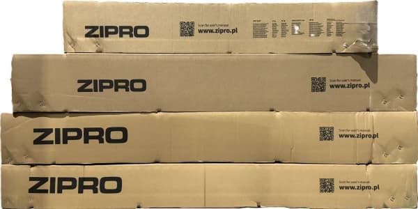 Zipro studsmatta med externt nät 16FT 496cm