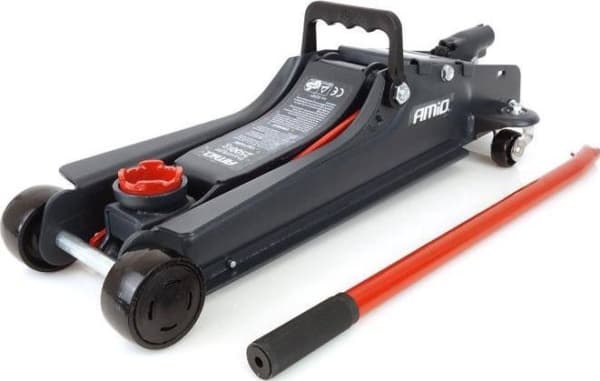 Hydraulisk domkraft med låg profil 2,5t 2500 kg ce amio-02501