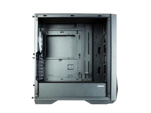 Zalman Z9 Iceberg MS - Mid tower - utvidet ATX (E-ATX) - sidepanel med vindu (herdet glass) - ingen strømforsyning - svart - USB/lyd